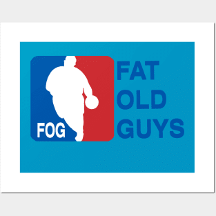 Fat Old Guys Basketball Posters and Art